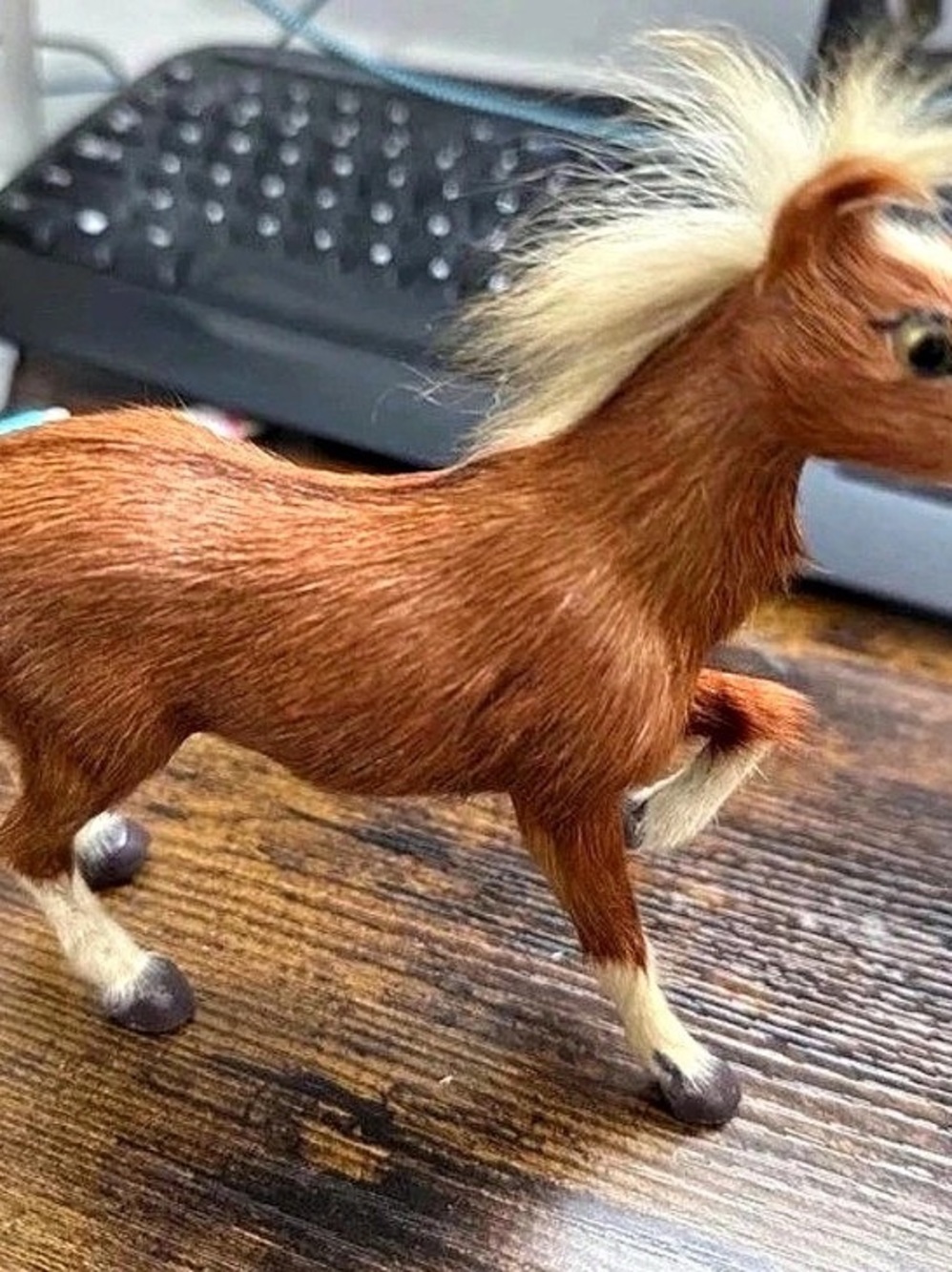 Brown Horse Figurine